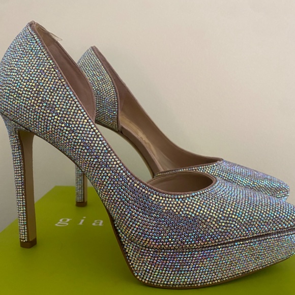 Gianni Bini platform heels, size 8, sparkly, new - Picture 6 of 6